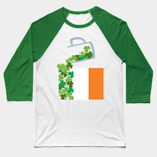 Filling Ireland's Flag Baseball T-Shirt